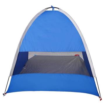  Beach Tent 3-Person Azure Blue Waterproof