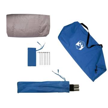  Beach Tent 3-Person Azure Blue Waterproof