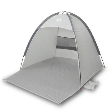  Beach Tent 3-Person Grey Waterproof