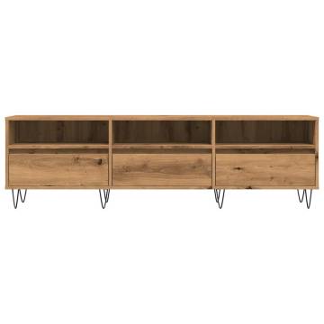  TV Cabinet Artisan Oak 150x30x44.5 cm Engineered Wood