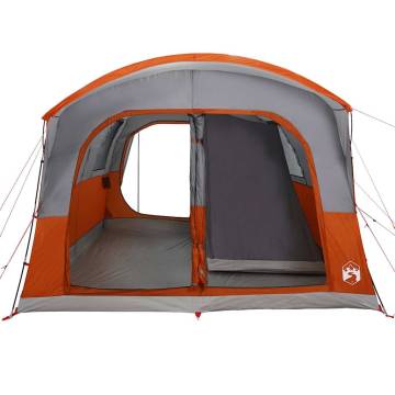  Car Tent 4-Person Grey and Orange Waterproof