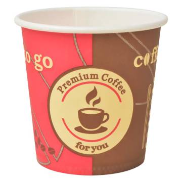  1000 pcs Disposable Coffee Cups Paper 120 ml (4 oz)