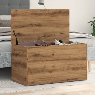  Storage Chest Artisan Oak 84x42x46 cm Engineered Wood