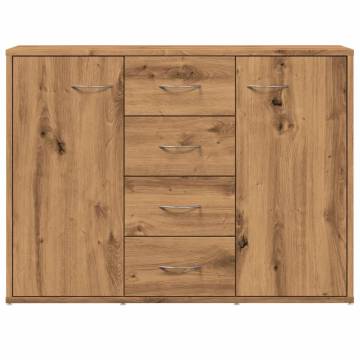  Sideboard Artisan Oak 88x30x64 cm Engineered Wood