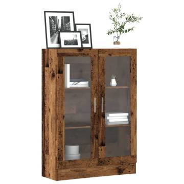  Book Cabinet Old Wood 82.5x30.5x115 cm Engineered Wood