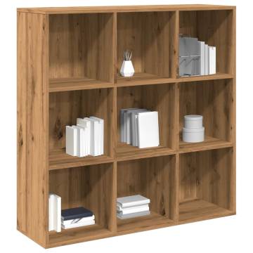  Book Cabinet Artisan Oak 98x29x97.5 cm