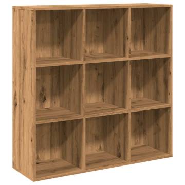  Book Cabinet Artisan Oak 98x29x97.5 cm