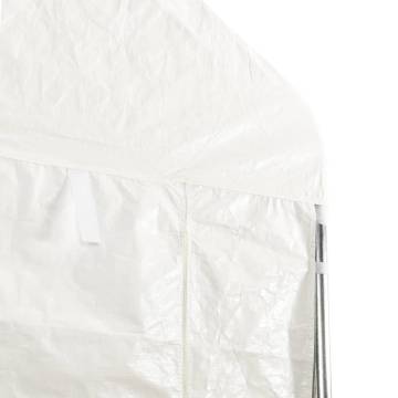 Gazebo with Roof White 2.28x2.23x2.69 m Polyethylene