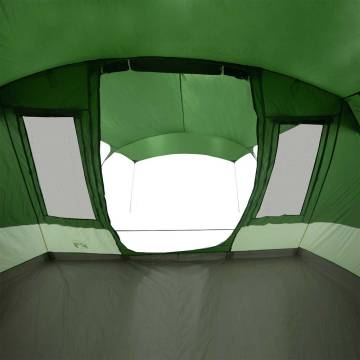  Camping Tent Tunnel 5-Person Green Waterproof