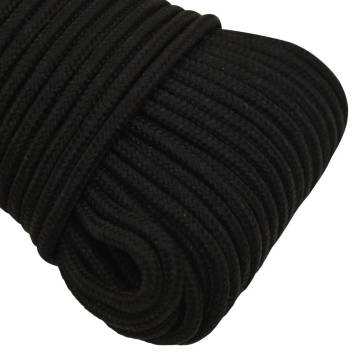  Work Rope Black 5 mm 250 m Polyester