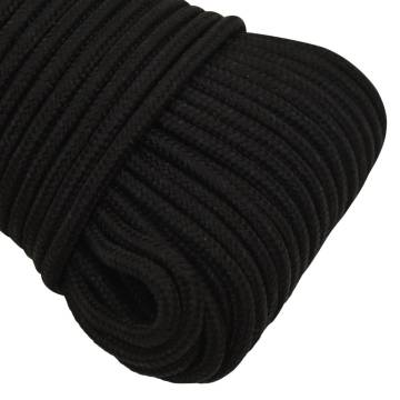  Work Rope Black 3 mm 250 m Polyester