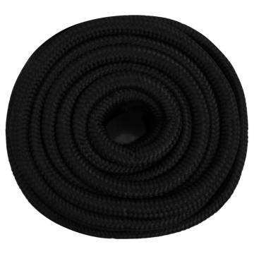  Work Rope Black 20 mm 100 m Polyester