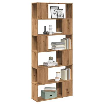  Book CabinetRoom Divider Artisian Oak 80x24x186 cm