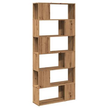  Book CabinetRoom Divider Artisian Oak 80x24x186 cm