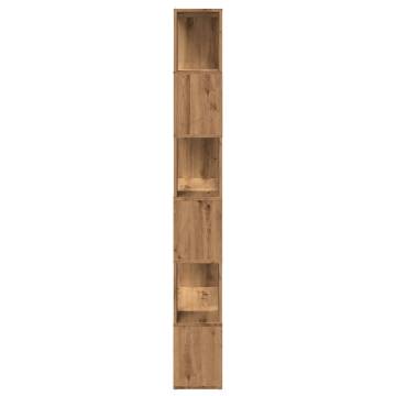  Book CabinetRoom Divider Artisian Oak 80x24x186 cm