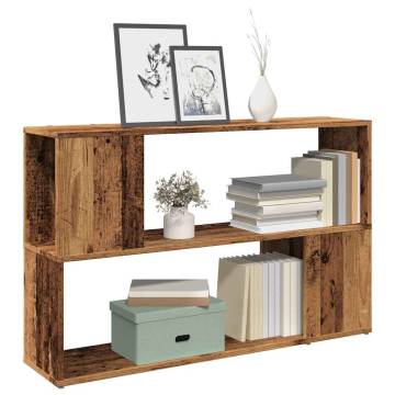  Book Cabinet Old Wood 100x24x63 cm Engineered Wood