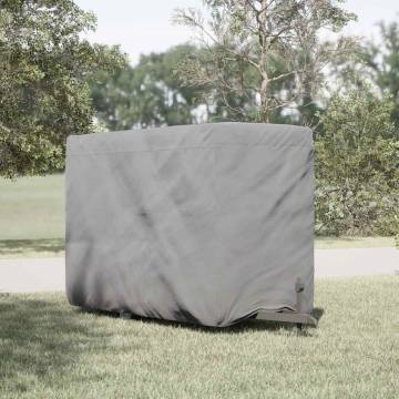  Horse Trailer Cover Grey 376x168x240 cm Non-woven Fabric