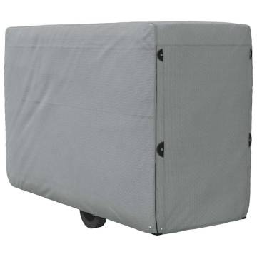  Horse Trailer Cover Grey 376x168x240 cm Non-woven Fabric