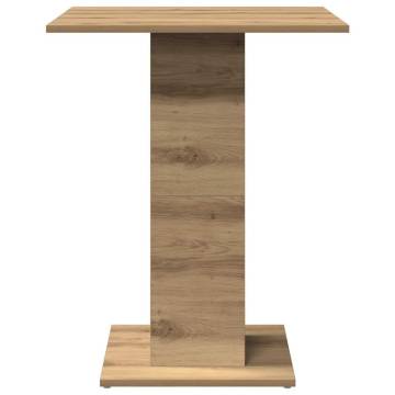  Bistro Table Artisan Oak 60x60x75 cm Engineered Wood