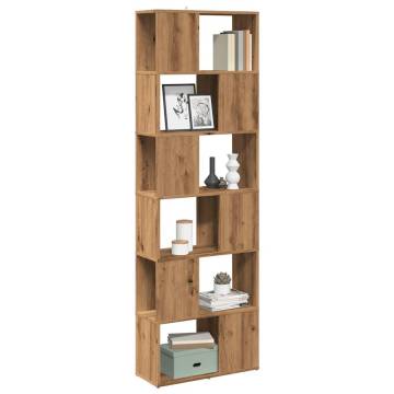  Book CabinetRoom Divider Artisian Oak 60x24x186 cm