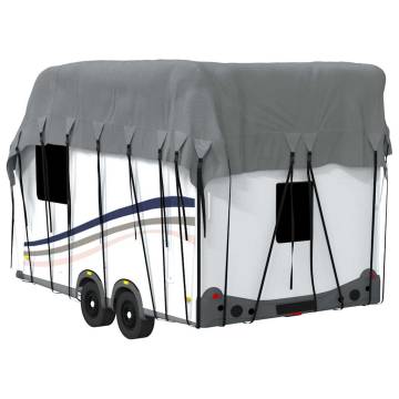  Caravan Roof Cover Grey 500x300 cm Non-woven Fabric