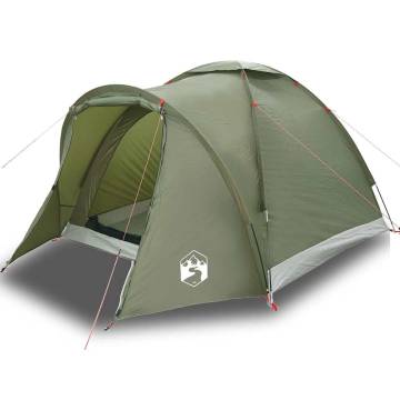  Fishing Tent 2-Person Olive Green Waterproof