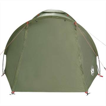  Fishing Tent 2-Person Olive Green Waterproof