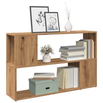  Book Cabinet Artisian Oak 100x24x63 cm Engineered Wood