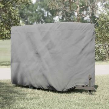  Horse Trailer Cover Grey 334x148x230 cm Non-woven Fabric