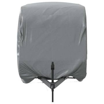  Caravan Cover Grey 610x250x220 cm Non-woven Fabric