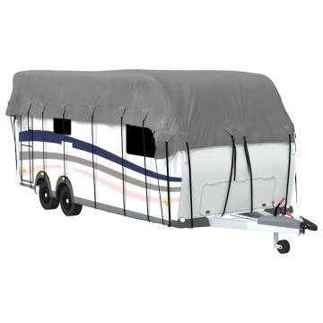  Caravan Roof Cover Grey 800x300 cm Non-woven Fabric