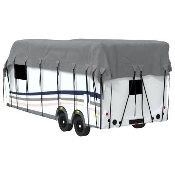  Caravan Roof Cover Grey 800x300 cm Non-woven Fabric