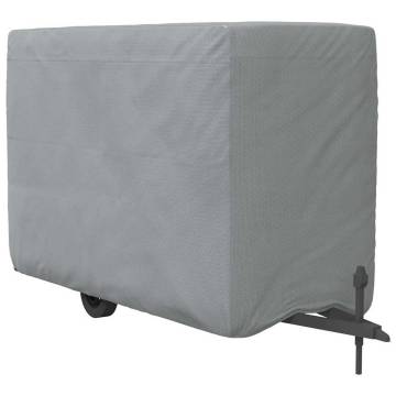  Horse Trailer Cover Grey 396x178x250 cm Non-woven Fabric