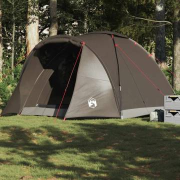  Fishing Tent 2-Person Brown Waterproof