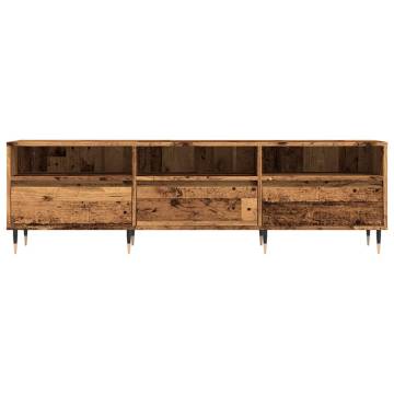  TV Cabinet Old Wood 150x30x44.5 cm Engineered Wood