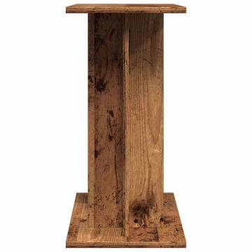  Aquarium Stand Old Wood 60x30x60 cm Engineered Wood