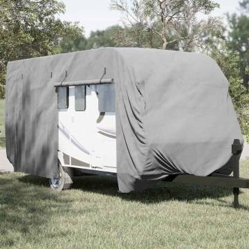  Caravan Cover Grey 670x250x220 cm Non-woven Fabric