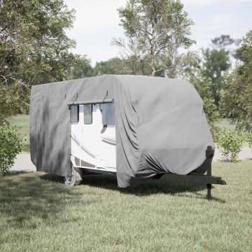  Caravan Cover Grey 670x250x220 cm Non-woven Fabric