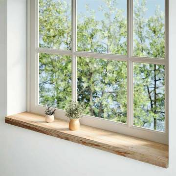  Window Sills 2 pcs Untreated 140x20x2 cm Solid Wood Oak