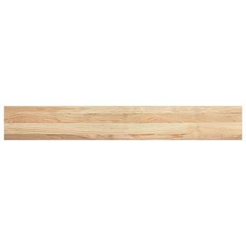  Window Sills 2 pcs Untreated 140x20x2 cm Solid Wood Oak