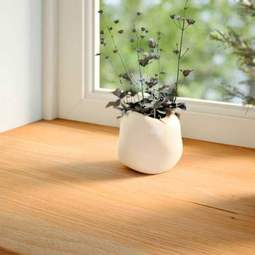  Window Sills 2 pcs Light Brown 160x25x2 cm Solid Wood Oak