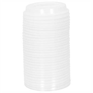  Paper Coffee Cups with Lids 1000 pcs 4oz 100ml