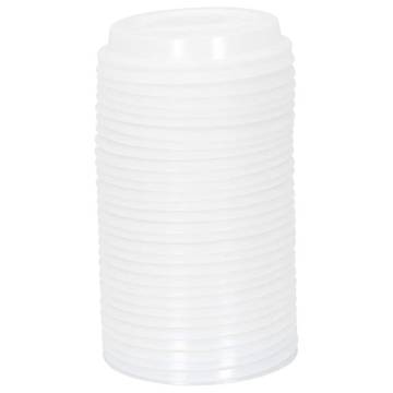  Paper Coffee Cups with Lids 1000 pcs 16oz 400ml