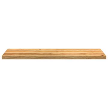  Window Sills 2 pcs Light Brown 120x40x2 cm Solid Wood Oak