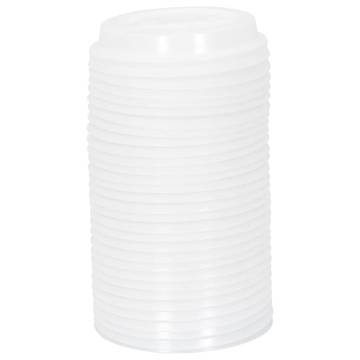  Paper Coffee Cups with Lids 1000 pcs 12oz 300ml