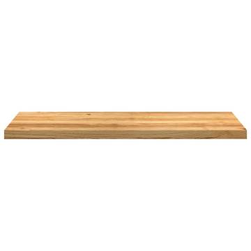  Window Sills 2 pcs Light Brown 110x40x2 cm Solid Wood Oak