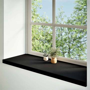  Window Sills 2 pcs Dark Brown 120x40x2 cm Solid Wood Oak