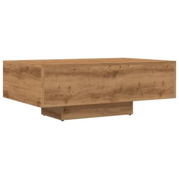  Coffee Table Artisan Oak 85x55x31 cm Engineered Wood