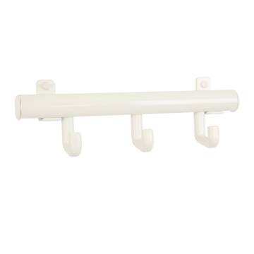 V-Part Coat Rack with 3 Hooks Techno 3 White