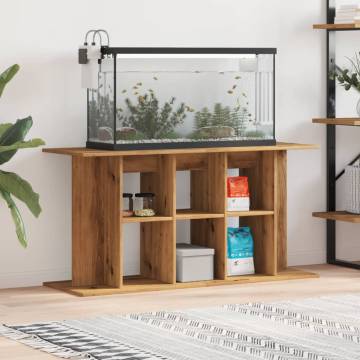  Aquarium Stand Artisan Oak 120x40x60 cm Engineered Wood